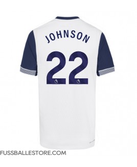 Günstige Tottenham Hotspur Brennan Johnson #22 Heimtrikot 2024-25 Kurzarm